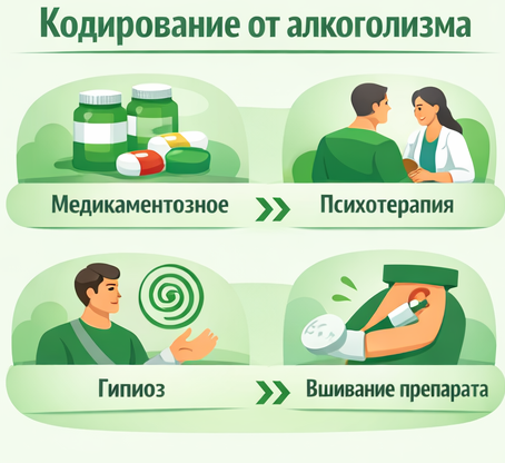 кодирование от алкоголизма в Коломне Санати